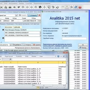 Analitika 2015 Net Программа для управления торговой организацией