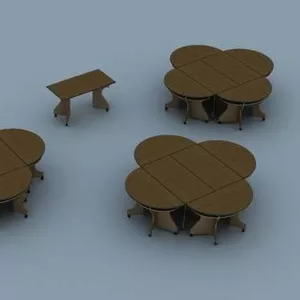 Уникальные модульные столы