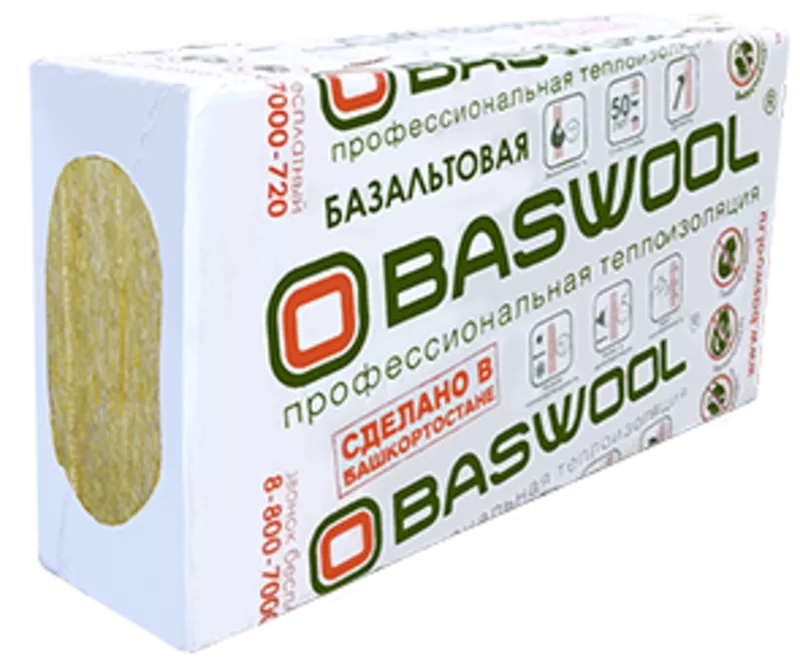 утеплитель BASWOOL базальтовый Руф Н 110