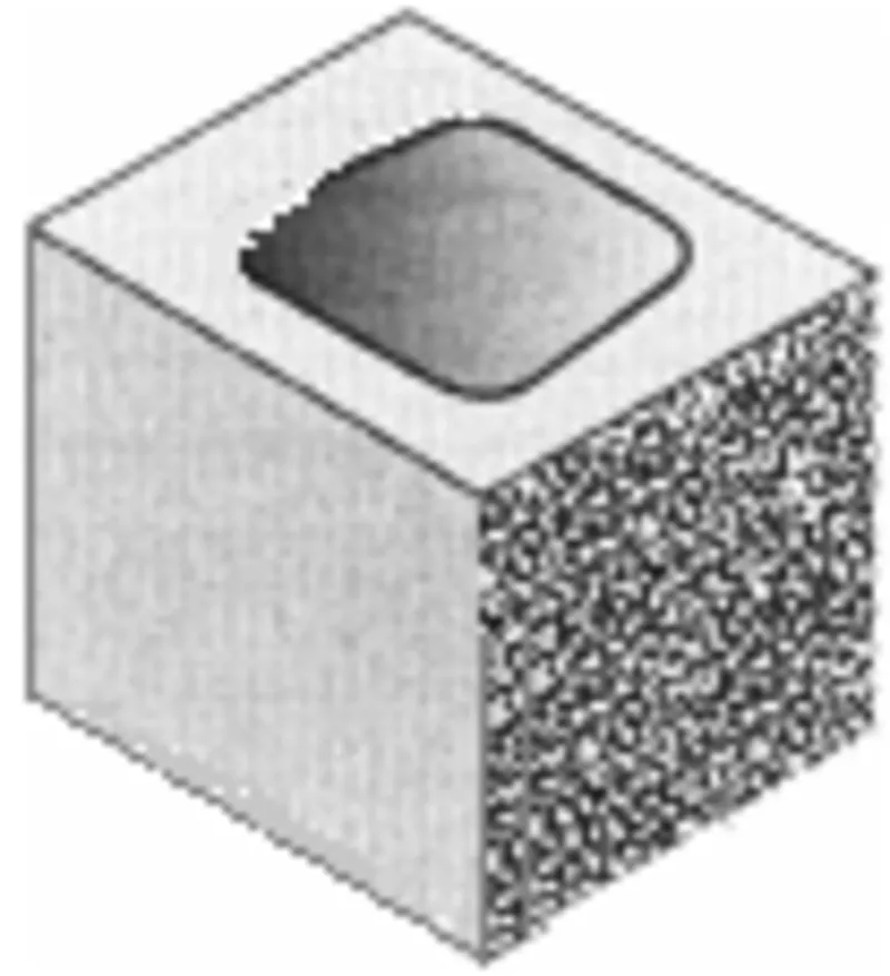 Сплитерные (колотые) блоки (марка М-150) 6